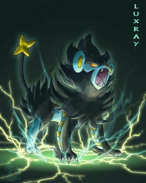 Luxray Electric Type Pokemon | Pokemon, Pokemon pictures, Pokemon art