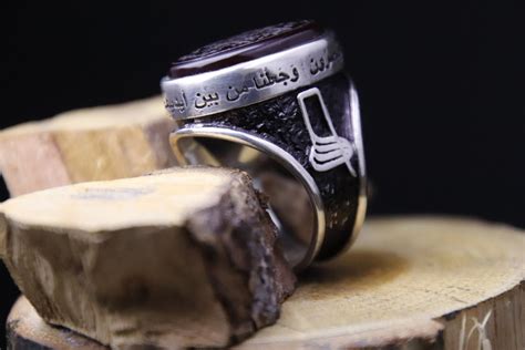 Quran Inscription Ring 925 Silver Handmade Silver Ring - Etsy