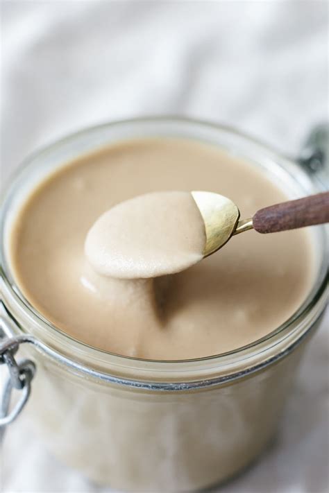 Tahini Recipe (Super Easy & Creamy) | Downshiftology