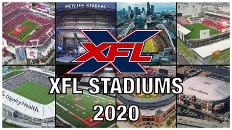 XFL Stadiums 2020 - YouTube