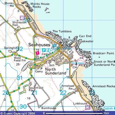 Seahouses Location