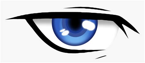 Anime Eyes Png - Blue Anime Eyes Png, Transparent Png , Transparent Png ...