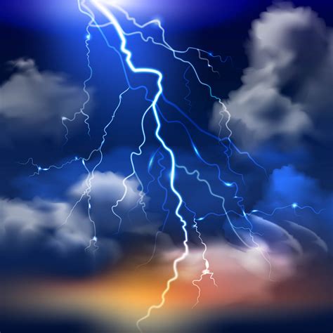 Lightning Cloud Drawing - Thunderstorm Cloud Hand Drawn Royalty Free ...