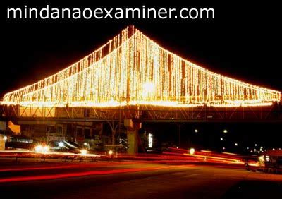 The Mindanao Examiner: Festival Lights In Kidapawan City