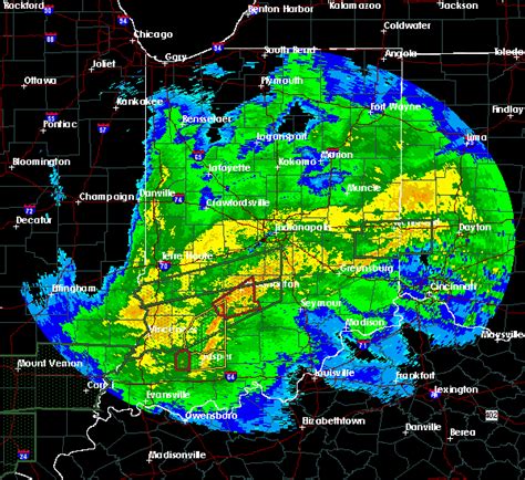 Interactive Hail Maps - Hail Map for Bloomington, IN