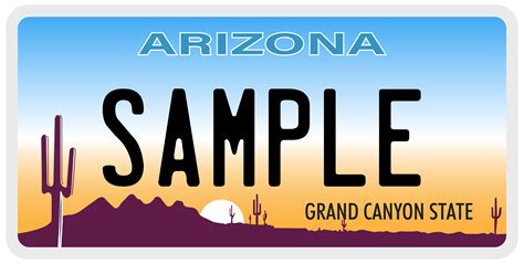 Arizona Car License Plate - Liva Alethea