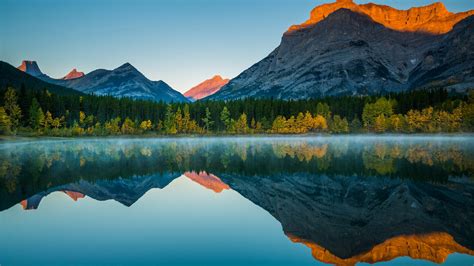 Mountain Reflection In Lake, HD Nature, 4k Wallpapers, Images ...