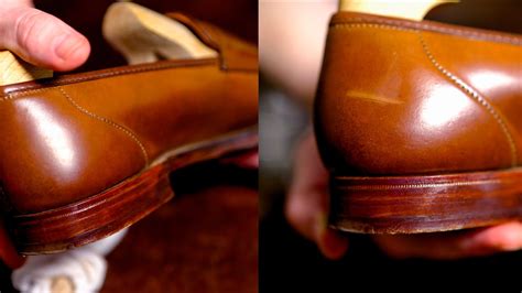 Horween Shell Cordovan Care Guide | Scratches & Scuffs - YouTube