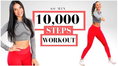 10000 STEPS WORKOUT AT HOME | Super Sweaty Fun Walking - YouTube | Step ...