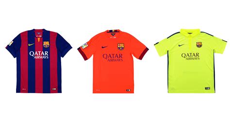 Barcelona Jersey History & Timeline | Ultra Football