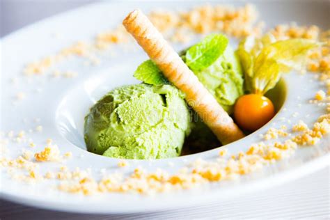 Wasabi Ice cream stock photo. Image of summer, japan - 98190188