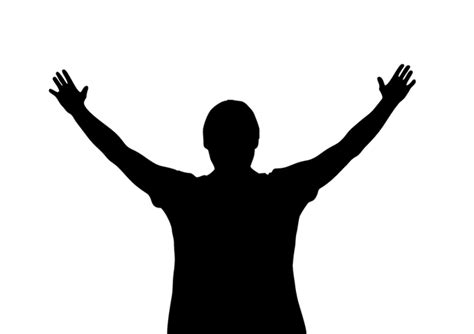 Free Praise Silhouette, Download Free Praise Silhouette png images ...