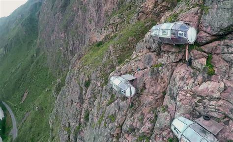 skylodge adventure suites suspended 400 feet above ground