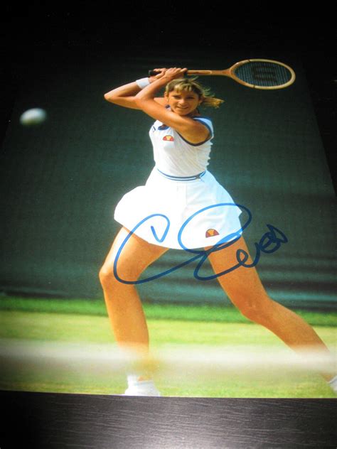 CHRIS EVERT SIGNED AUTOGRAPH 8x10 PHOTO WIMBLEDON US OPEN IN PERSON ...