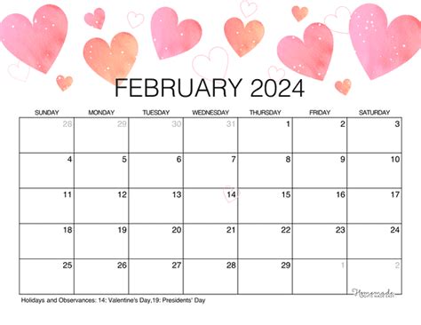 March 2024 Calendar Printable Homemade Gifts Made Easy Hindi - Blank ...