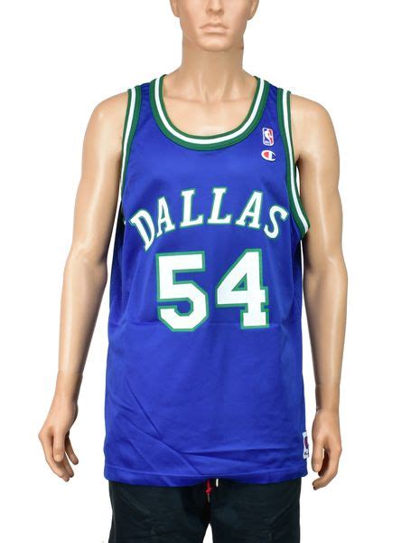 Popeye Jones Dallas Mavericks Champion Jersey Size 48 | Doctor Funk's ...