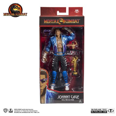 Mcfarlane Toys Mortal Kombat Johnny Cage Action Figure Toys & Hobbies ...