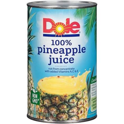 DOLE PINEAPPLE JUICE 46oz