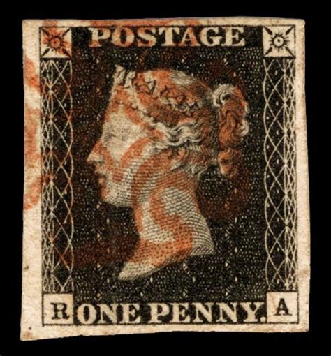 The Sticky Story of the Penny Black Stamp - Owlcation