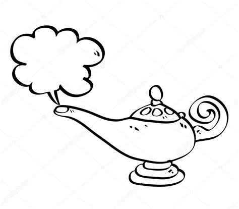 Aladdin Lamp Drawing at GetDrawings | Free download