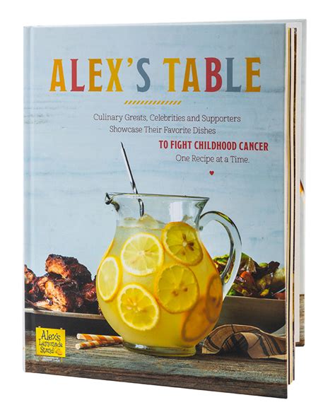 Alex's Table Cookbook – Alex's Lemonade Stand Foundation Shop