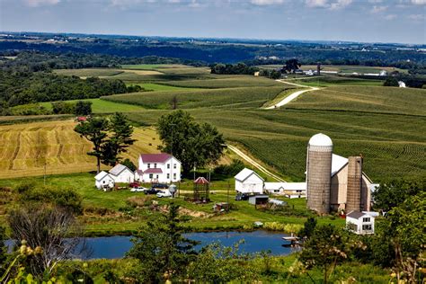 Free Images : field, farm, building, farming, tower, crop, corn ...