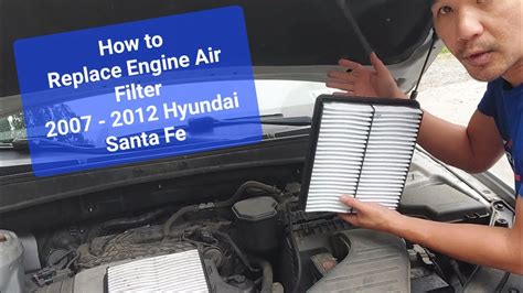 How to Replace Engine Air Filter - YouTube