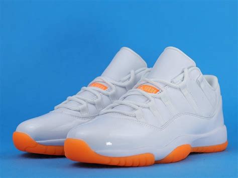 Discount Air Jordan 11 Low “Bright Citrus” AH7860-139 White Orange ...