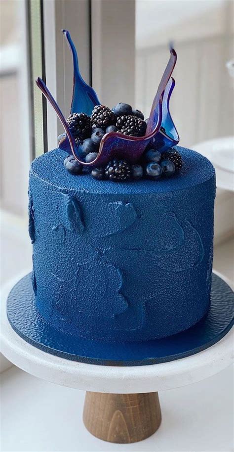 57 Beautiful Cake Inspiration - Blue Velvet Cake | Blue velvet cakes ...