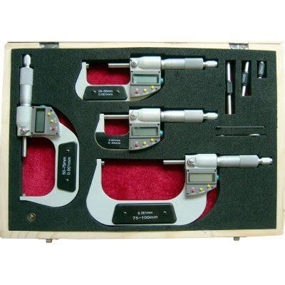 Digital Outside Micrometer Set - Western Tool Co