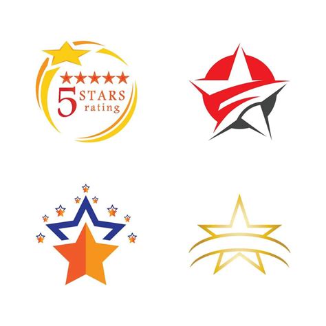 4 Star Logo Vector Art, Icons, and Graphics for Free Download