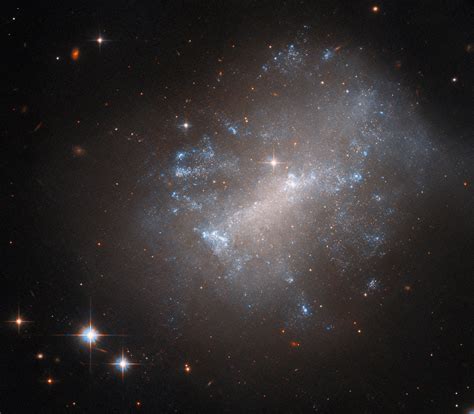 Hubble Captures a Billowing Irregular Galaxy