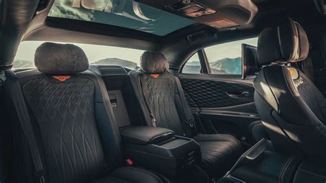 Bentley Flying Spur Rear Seat Options Are Virtually Infinite