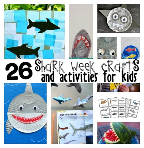 26 Awesome Shark Crafts and Activities for Kids