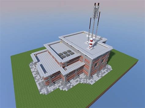 Minecraft Police Station Schematic