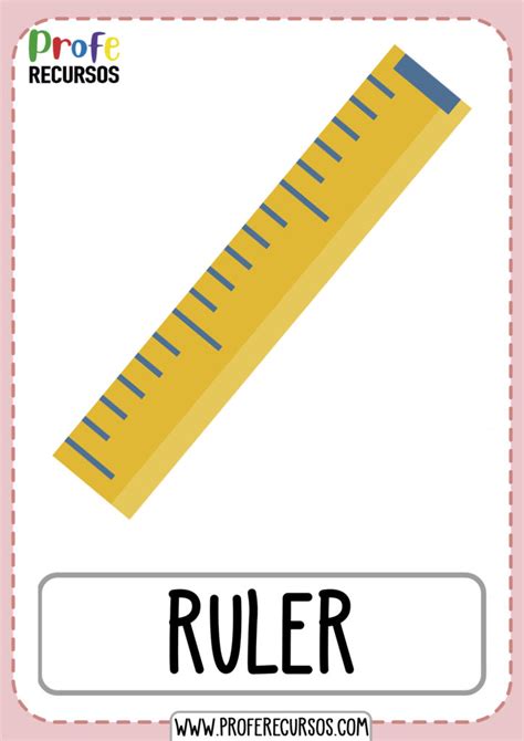 schoolflashcards-ruler - Profe Recursos