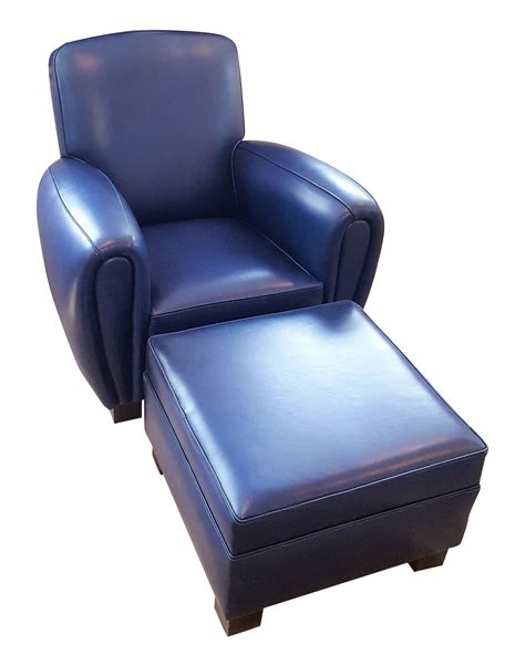 Contemporary Blue Leather Chair : Get the best deal for blue ...