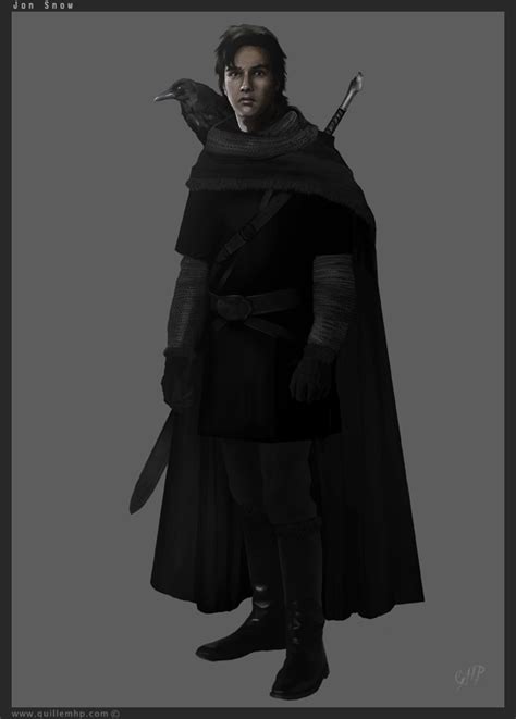 Jon Snow - Night's Watch Fan Art (30617813) - Fanpop