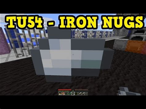 Minecraft recipes: How to make an Iron Nugget