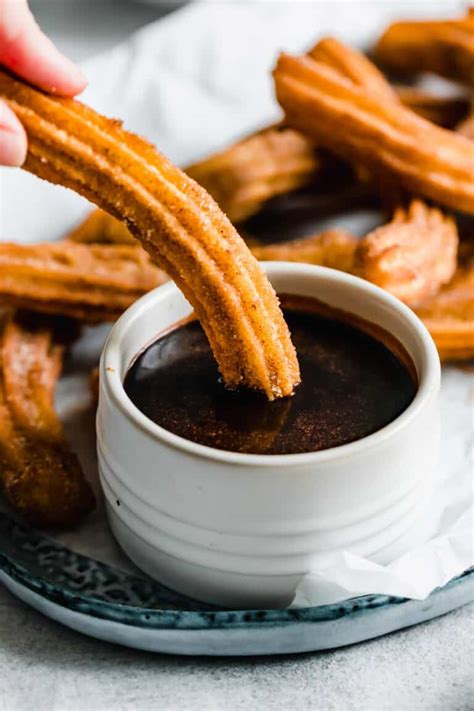 Homemade Churros with Chocolate Sauce | Easy Weeknight Recipes