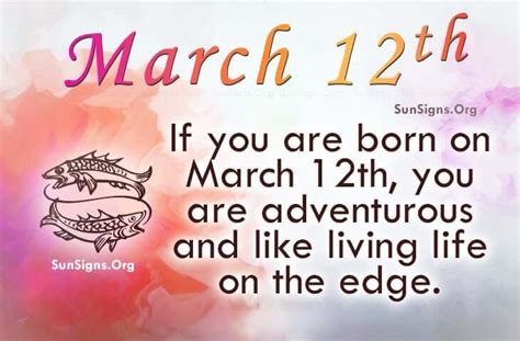 March 12 Famous Birthdays - SunSigns.Org