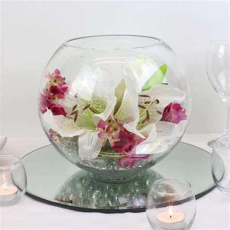 Wedding centerpieces diy, Fishbowl centerpiece, Small glass vases wedding