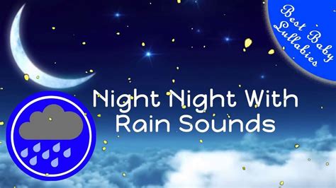 8 HOURS Rain Sounds For Sleep Lullabies Songs for Babies To Go To Sleep ...