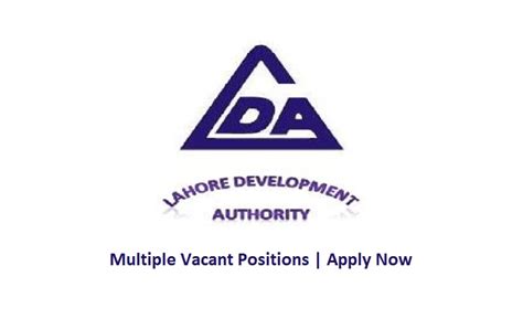 Lahore Development Authority LDA Jobs Jan 2018