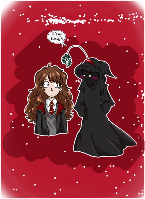 Hermione and Dementor (the mistletoe antenna) by PrimadonnaMuffin on ...