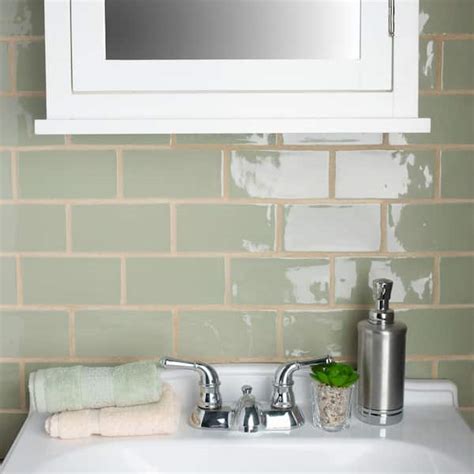 Sage Green Bathroom Tiles – Everything Bathroom