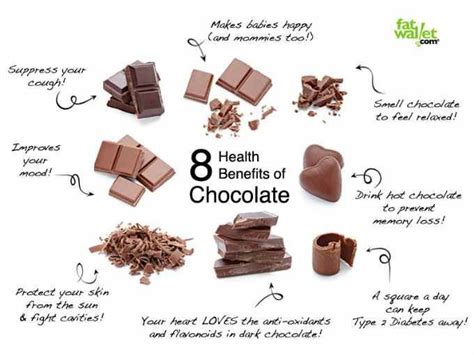 8 health benefits of Chocolate #eat #food #nutrition #health #chocolate ...