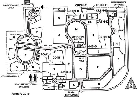 Map of CAMP BUTLER NATIONAL CEMETERY | National cemetery, Cemetery ...