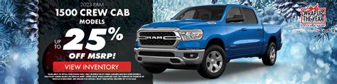 Monthly Specials | Palmer Dodge Chrysler Jeep Ram