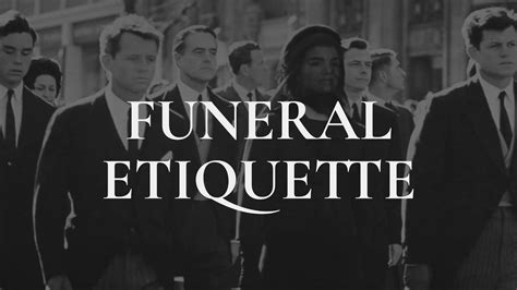 Funeral Etiquette Guide - How To Behave, Dress Code + DO's & DON'Ts ...